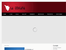 Tablet Screenshot of la-toscana.it